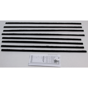 Beltline / Anti-Rattler Weatherstrip - 8 Piece Complete Kit Questions & Answers