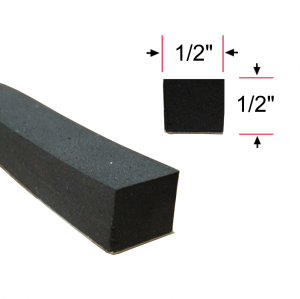 Square Seal - 25' Roll - Peel N Stick - 1/2 Questions & Answers