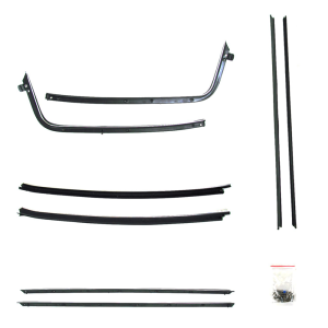 Beltline Weatherstrip - 8 Piece Complete Kit Questions & Answers