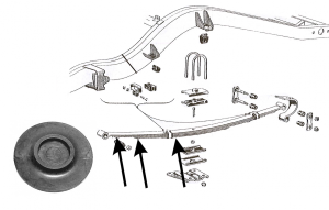 Rear Leaf Spring Anti-Squeak Pad Questions & Answers