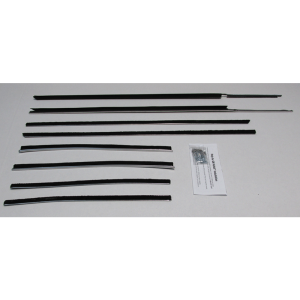 Beltline Weatherstrip - 8 Piece Complete Kit Questions & Answers