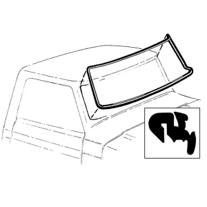 Windshield Seal - With Groove For Narrow Trim Questions & Answers