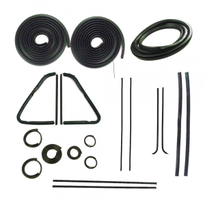 54 bel air 4 door rubber kit for windows and doors