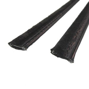 Beltline Weatherstrip - Also Called Window Sweeps, Felts or Fuzzies - Flexible - Pair of 4' Strips - Inner or Outer - 9/16 Questions & Answers