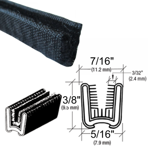 Window / Glass Run Channel - Flexible - 8' Strip - 3/8 Questions & Answers