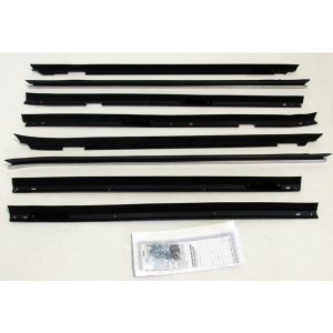 Beltline Weatherstrip - 8 Piece Complete Kit Questions & Answers