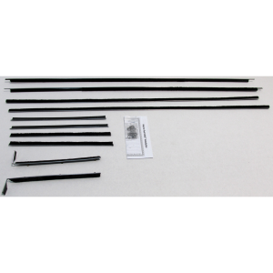 Beltline / Anti-Rattler Weatherstrip - 8 Piece Complete Kit Questions & Answers
