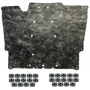 Hood Insulation Kit - Includes Clips Questions & Answers