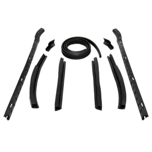 Convertible Top Weatherstrip - Complete 9 Piece Kit Questions & Answers